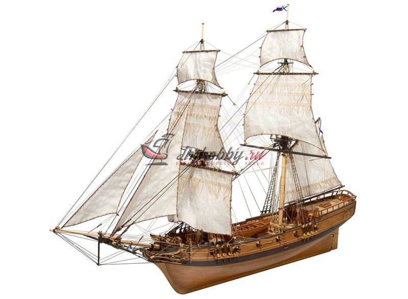 Бригантина Феникс масштаб 1:72 люкс MK0401-PLUS