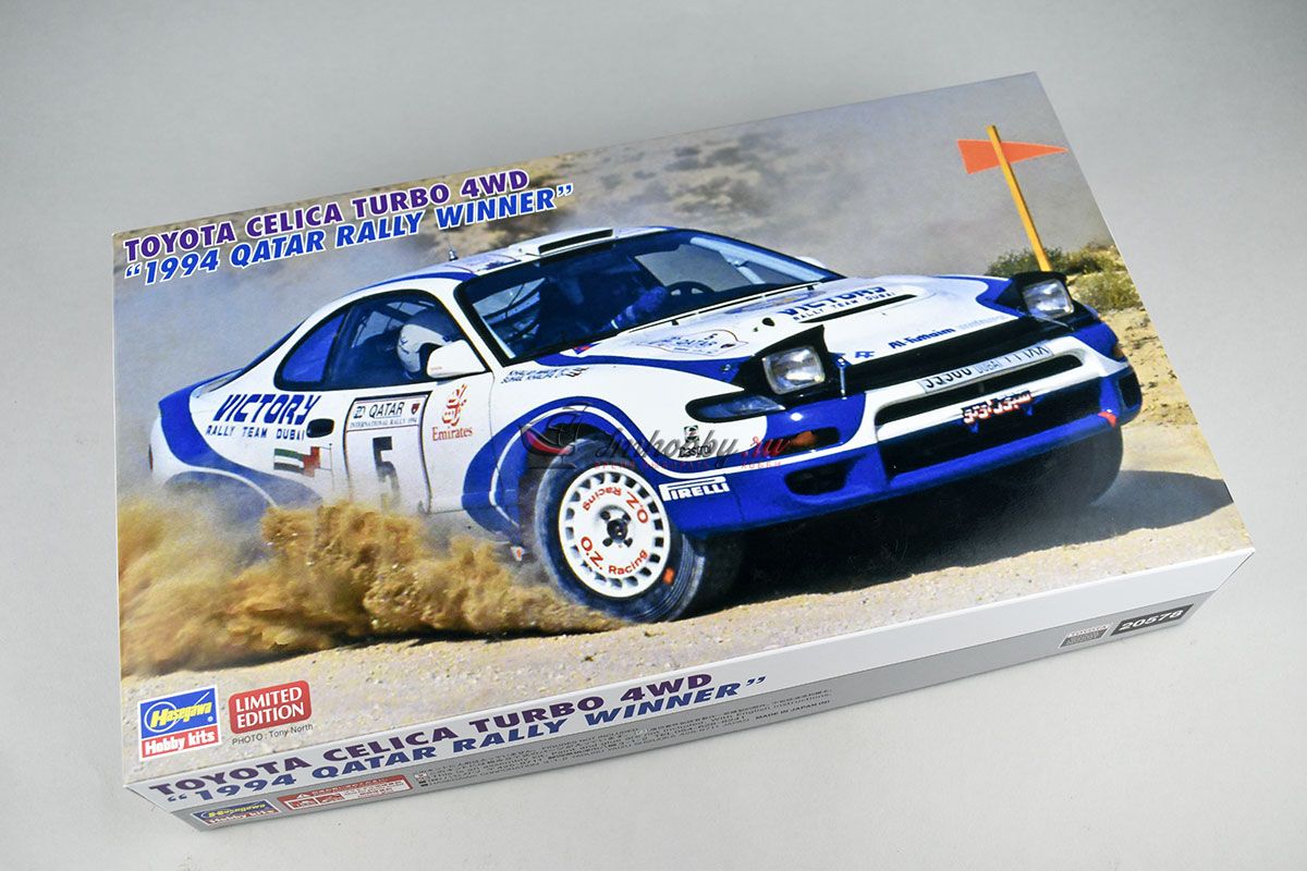 Toyota Celica Turbo 4WD 1994 Qatar Rally Winner ?????????????? 1:24 Hasegawa ...