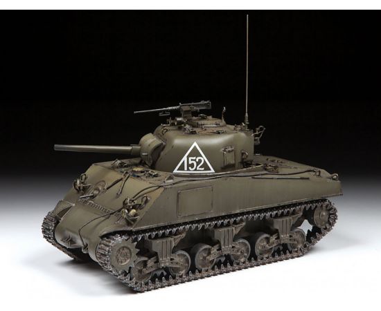 Американский средний танк Шерман М4А2 масштаб 1:35 ZV3702, фото 1