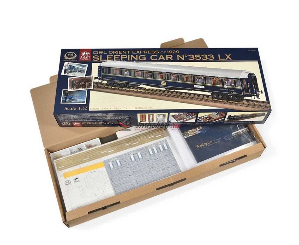 ORIENT EXPRESS спальный вагон 3533 LX масштаб 1:32 AM1714-01, фото 1